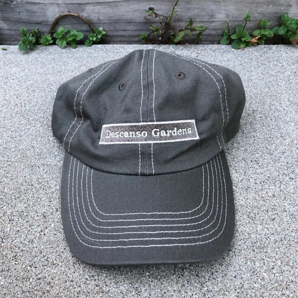 DESCANSO GARDENS Baseball Hat Unisex Adult La Canada Flintridge Grey Adjustable‍